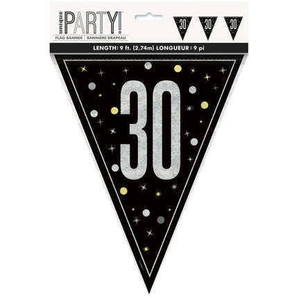 30 års flagga 2,74 m