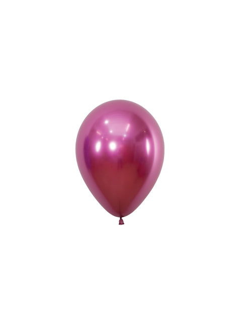 Ballonger Reflex Fuchsia 12cm 50st