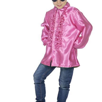 Disco 70S Blus Rosa Pojke