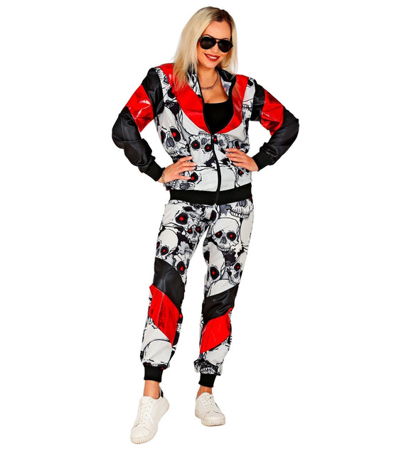 Halloween Träningsoverall Felaktiga dödskallar