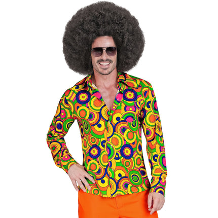 Disco 70S Blus Färgad Herr