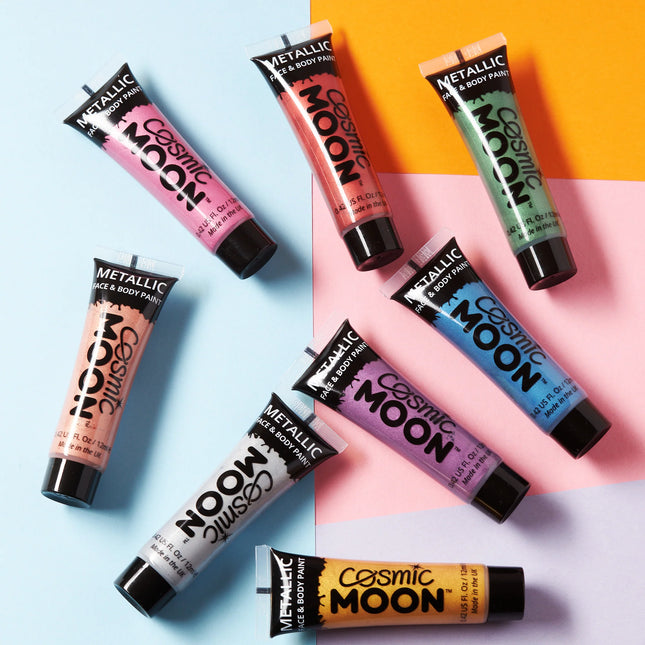Cosmic Moon Metallic Ansiktsfärg Blå 12ml