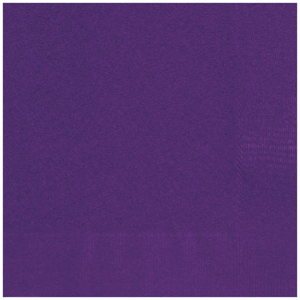 Lila Servetter 2 Lager 33cm 20st