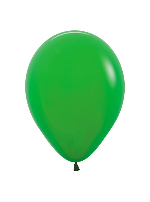 Ballonger Shamrock Grön 23cm 50st