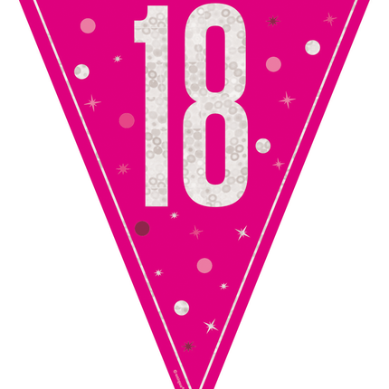 18 år Garland Pink 2,5 m