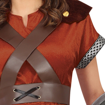 Dräkt Brun Dam Viking