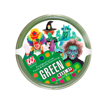 Grön ansiktsfärg 25gr