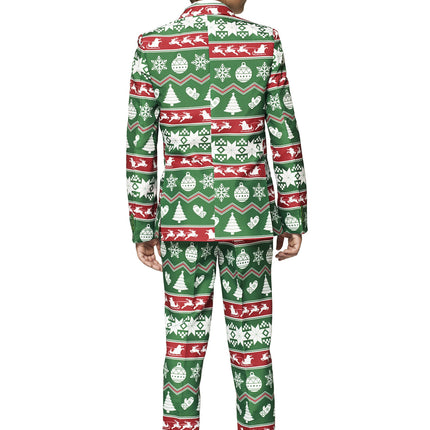 Grön kostym Julbarn