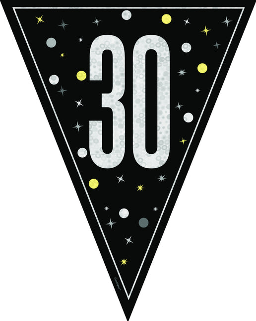 30 års flagga 2,74 m