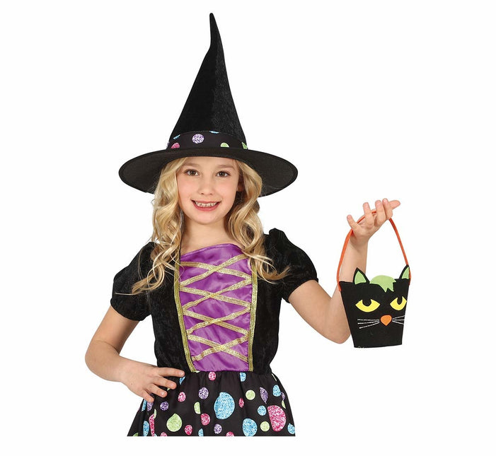 Halloween godishink katt 20cm
