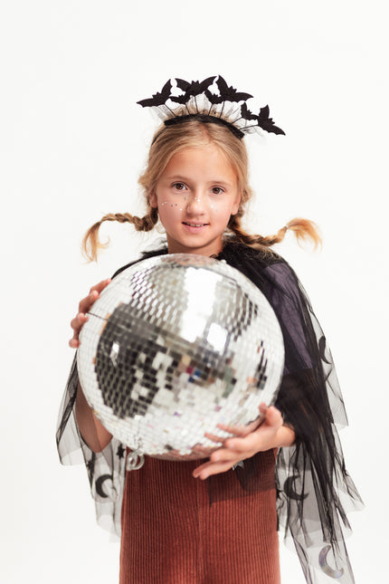 Halloween hårband fladdermöss 22cm