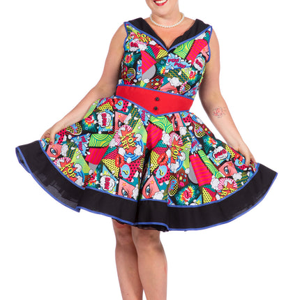 Pop Art Dress Ladies Pop Art