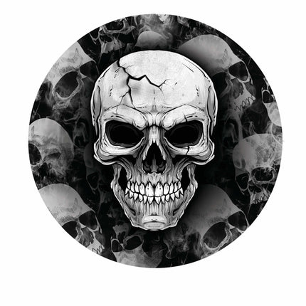 Halloween-tallrikar Skelett 23cm