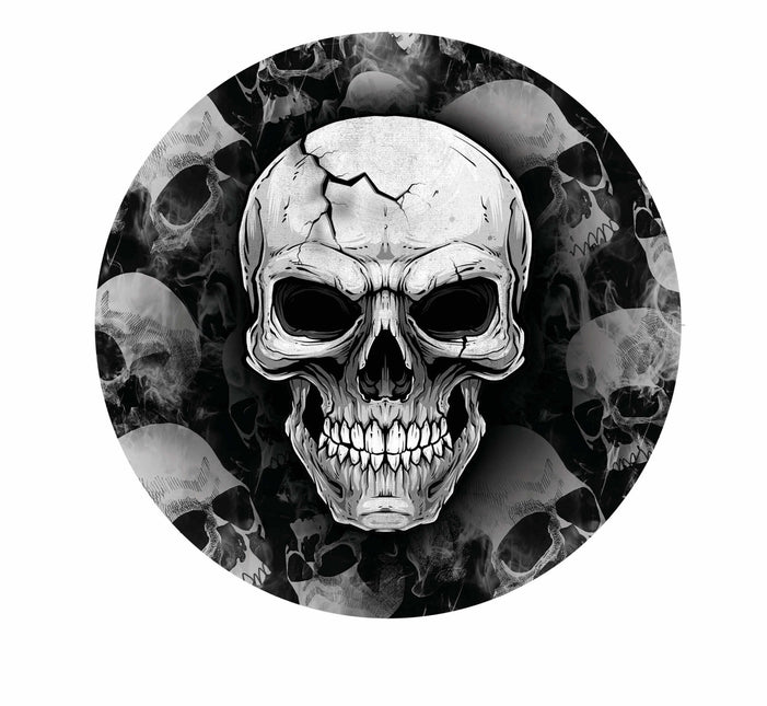 Halloween-tallrikar Skelett 23cm