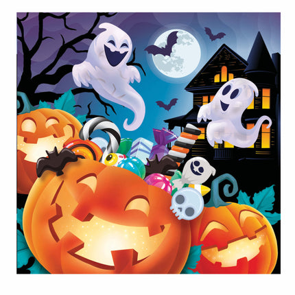 Halloween Servetter Pumpor 33cm