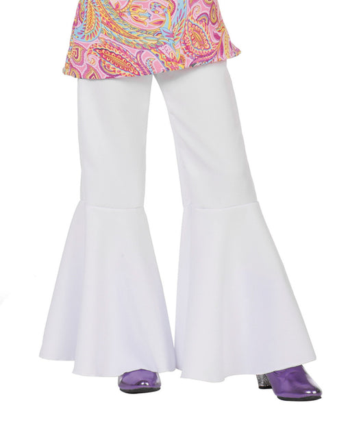 Hippie 60S Byxor Vit Barn