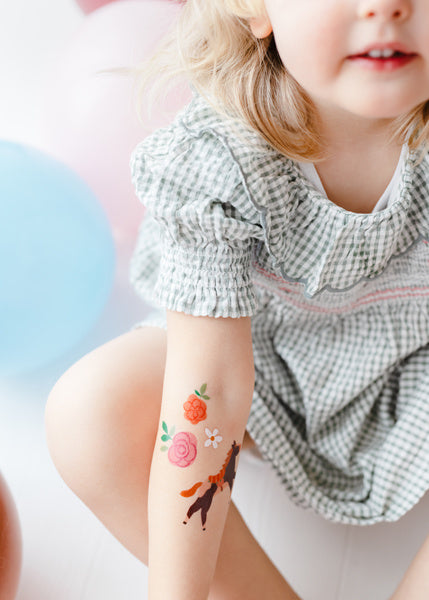 Häst falska tatueringar