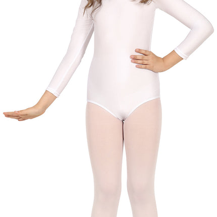 Trikå för flickor Vit