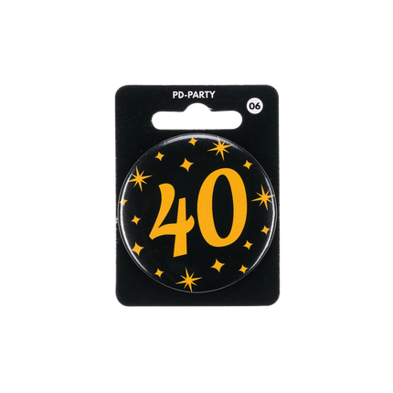 40 år Knapp