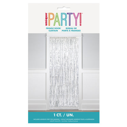 Dörrgardin Silver Metallic 2m