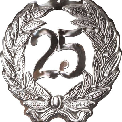 25 år Dörrskylt Silverjubileum