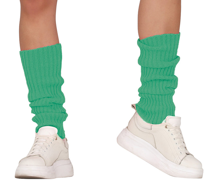 Neon 80S Party Girl-dräkt för kvinnor