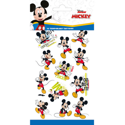 Mickey Mouse falska tatueringar