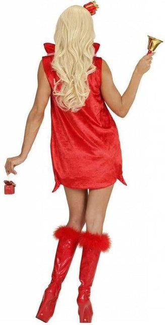 Tomteklänning Julsäck med present Hårband