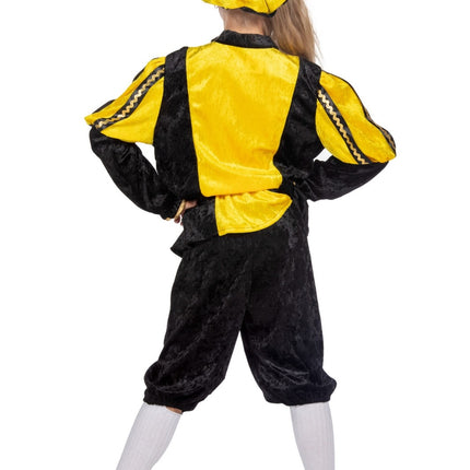 Pietenpak Kind Gul/Svart Luxe