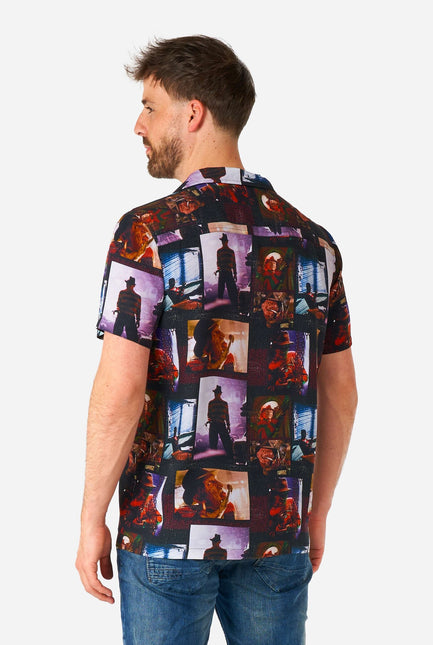 A Nightmare On Elmstreet Skjorta Kort Ärm Herr <tc>OppoSuits</tc>