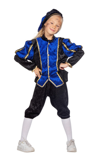 Pietenpak Kind Blå/Zvart Luxe