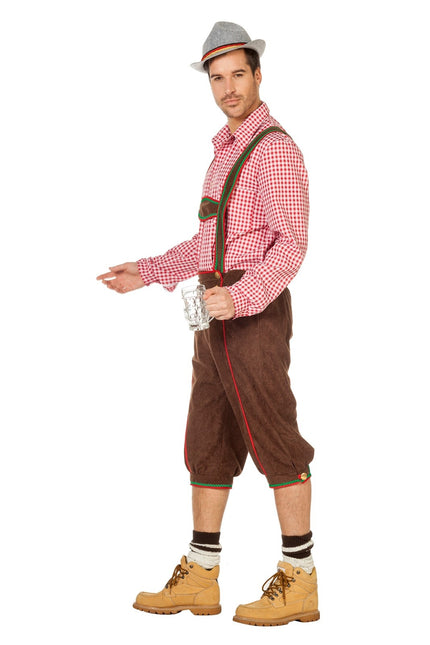 Bruna Lederhosen Herr Lång