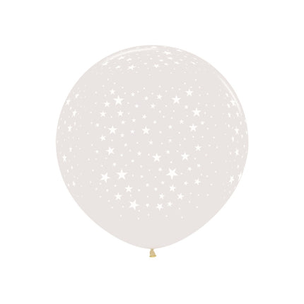 Ballonger Stjärnor Klar 61cm 3st