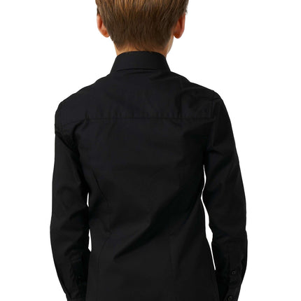 Svart skjorta pojke <tc>OppoSuits</tc>