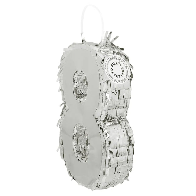 8 år Pinata Silver