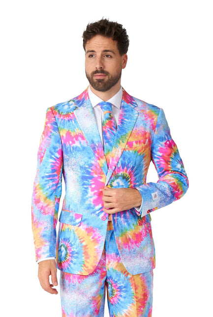 Regnbåge Hippie 60-tal Kostym Män <tc>OppoSuits</tc>