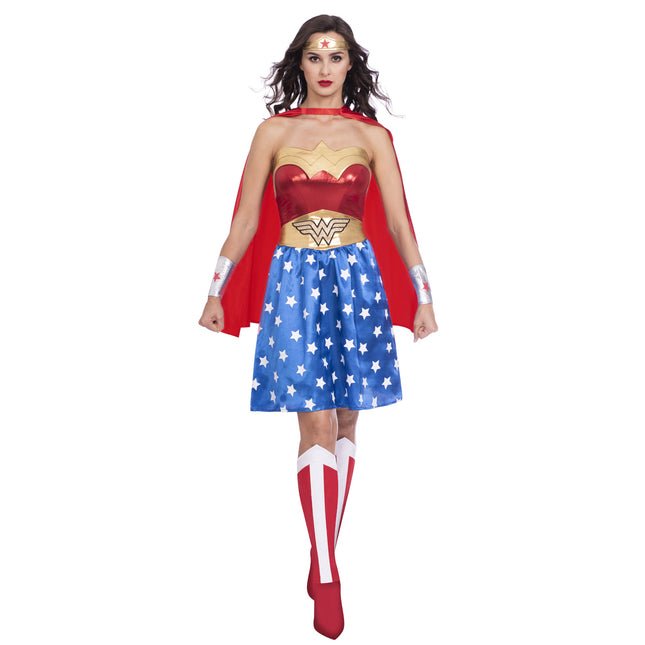 Vuxna Kostym Wonder Woman Classic XXL