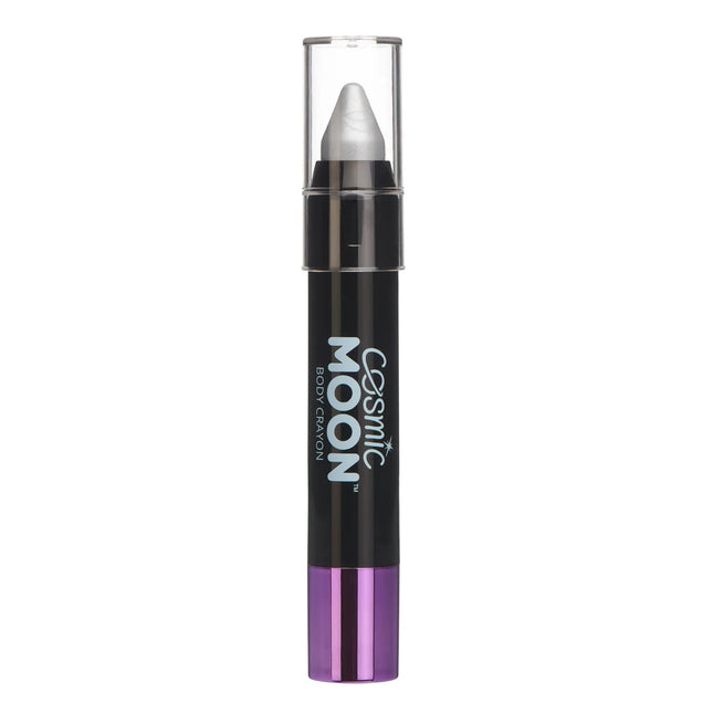 Cosmic Moon Metallic Body Crayons Silver 3,2 g