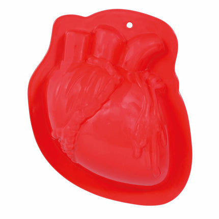 Halloweenform Hjärtform för gelatin 16cm