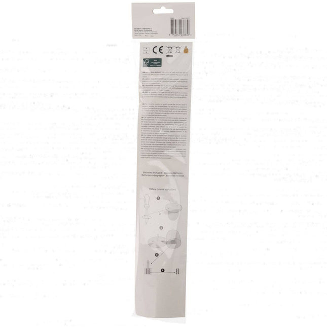 Lyktpinne Orange 40cm inkl. batteri