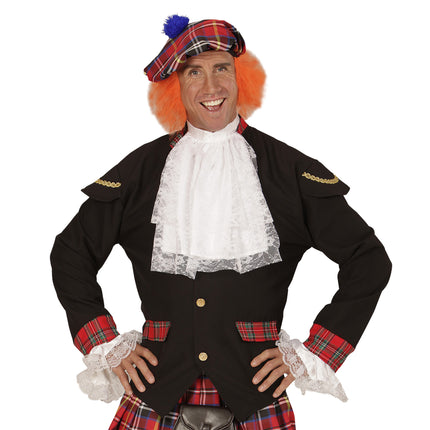 Jabot med ärmar spets