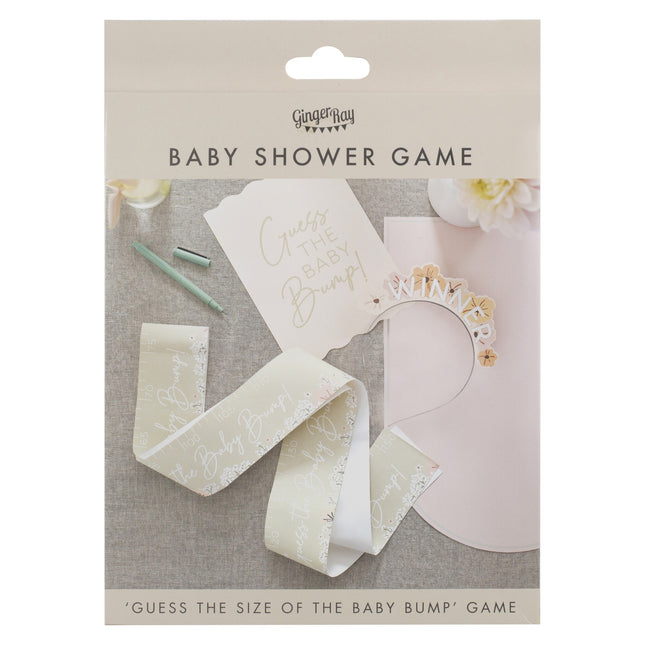 Baby Shower-spel 4 delar