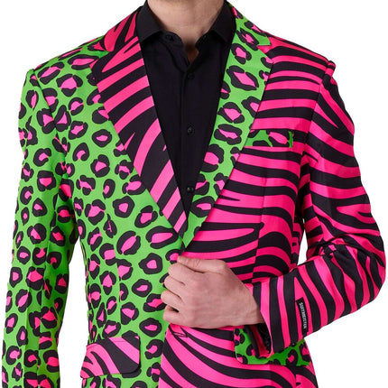 Panther Tiger Neon Blazer Herr <tc>Suitmeister</tc>