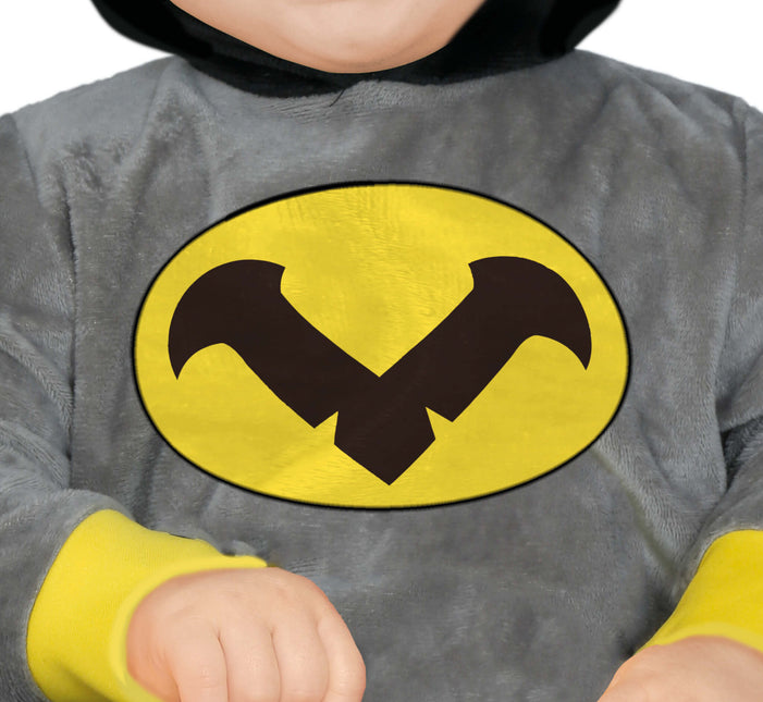 Batman-dräkt Grå Baby