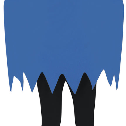 Batgirl Kostym Blå Dam