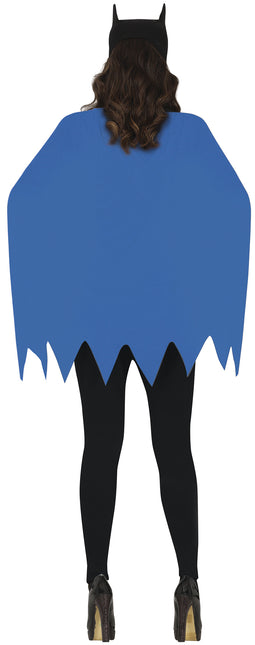 Batgirl Kostym Blå Dam