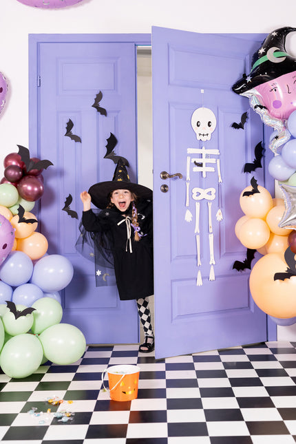 Svart Halloween-kappa