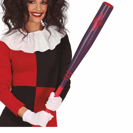 Röd Lila Falsk Fladdermus 75cm