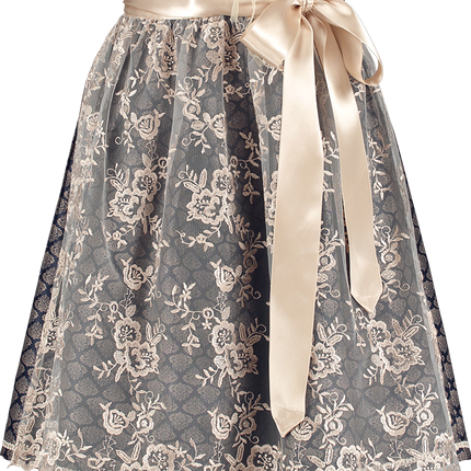 Oktoberfest Förkläde Guld Rosa Damer