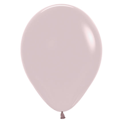 Ballonger Pastell Dusk Rose 23cm 50st
